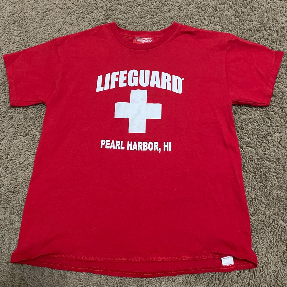 Lifeguard Shirt, Red, Lifeguard plus
